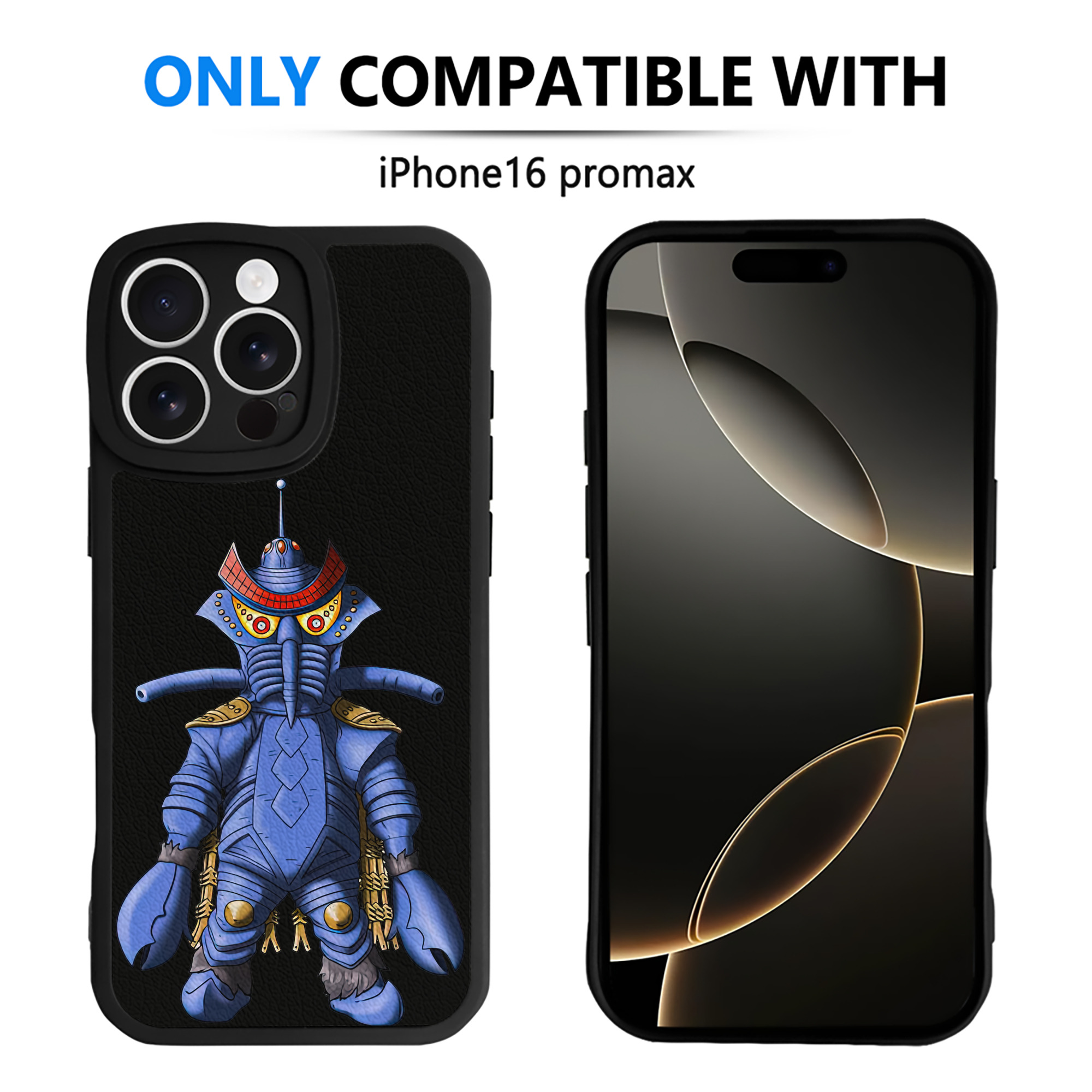 （画像用） ウルトラマン Ultraman 【iPhone 16シリーズ対応】シリコンスマホケース（レザー調） 材質：シリコン